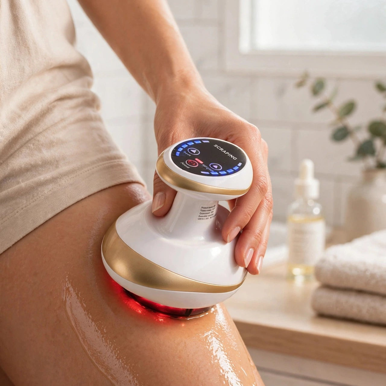 Appareil Massage Ventouse Lumière Rouge LOUNTECH